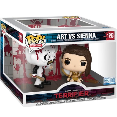 ファンコポップ:モーメント『テリファー 終わらない惨劇』 アート vs. シエナ　Funko Pop! Moments: Terrifier 2 - Art vs Sienna