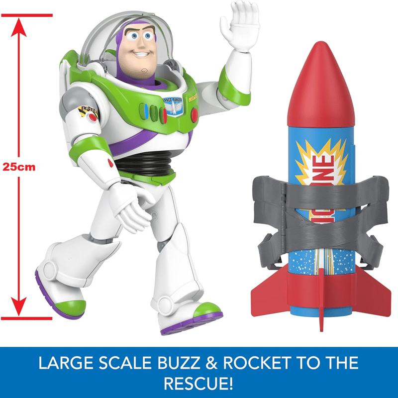 バズ・ライトイヤー ロケットフィギュア　クッキージャー トイストーリー ロケット・レスキュー バズライトイヤー Toy Story