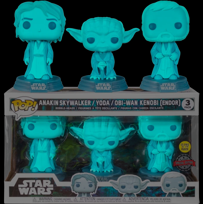 ファンコ ポップ 『スター・ウォーズ』アナキン/ヨーダ/オビワン