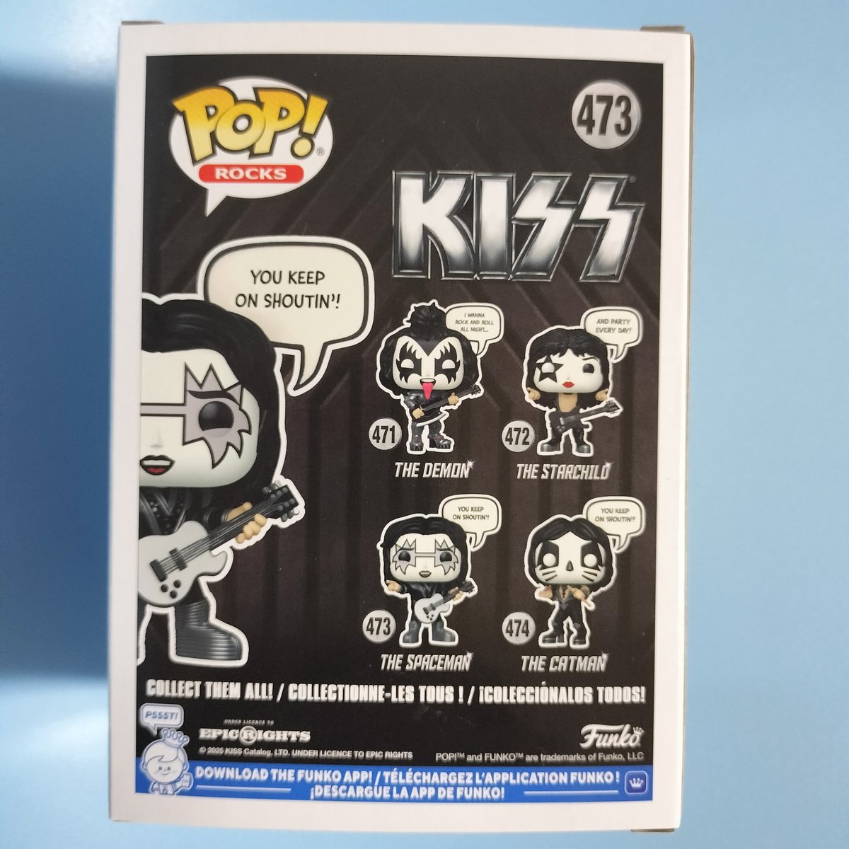 KISS ファンコポップフィギュア Amazon.co.jp: Funko POP!KISS:バンドセット-暗闇で光る