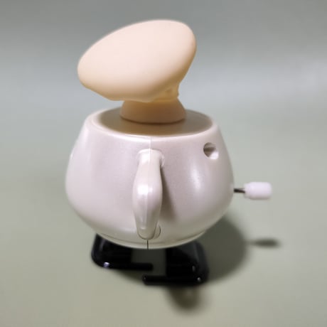 2007年 ピクサー レンダーマン ウォーキング・ティーポット　Pixar Renderman walking Teapot   "Chef Hat"