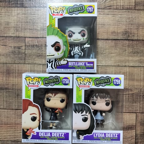 ファンコポップ 『ビートルジュース』3体セット   　Funko Pop! Beetlejuice  set of 3