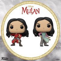 ファンコ ポップ 　ディズニー映画『ムーラン』2体セット   　FUNKO POP! Mulan set of 2