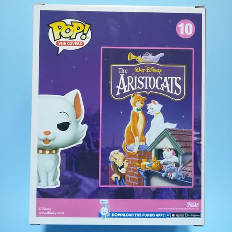 2022年デッドストック！ファンコ ポップ VHSカバー ディズニー『おしゃれキャット』 Funko Pop! VHS Disney - The Aristocats