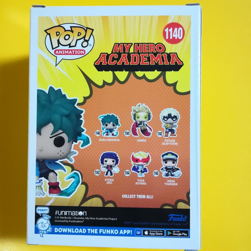 ファンコポップ『僕のヒーローアカデミア』緑谷出久w/グローブ（グロー