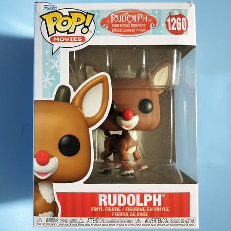ファンコポップ『ルドルフ 赤鼻のトナカイ』　FUNKO POP The Red-Nosed Reindeer