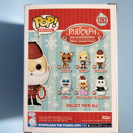ファンコポップ『ルドルフ 赤鼻のトナカイ』　FUNKO POP The Red-Nosed Reindeer