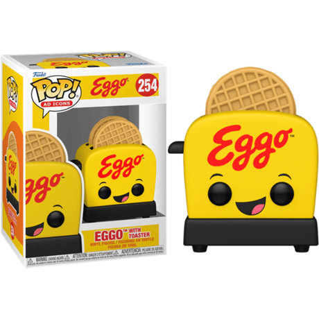 ファンコ ポップ　ケロッグ EGGO ワッフル w/ トースター　 Funko POP! Kellogg’s Eggo ｗ/Toaster