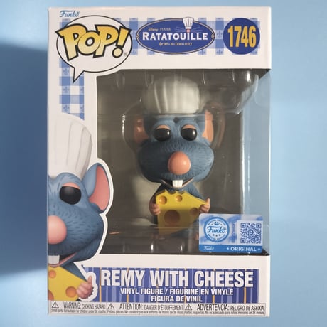 ファンコポップ  『レミーのおいしいレストラン』　レミー w/チーズ　Funko Pop! Ratatouille  Remy w/ Cheese