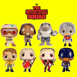 FUNKO POP ザ・スーサイド・スクワッド 16種セット（おまけ付き） FUNKO POP ザ・スーサイド・スクワッド 16種セット（おまけ付き