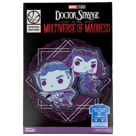 ファンコ ポップ　Tシャツ　『 ドクター・ストレンジ／マルチバース・オブ・マッドネス』　Funko Pop! Boxed Tee: Marvel  Doctor Strange MOM