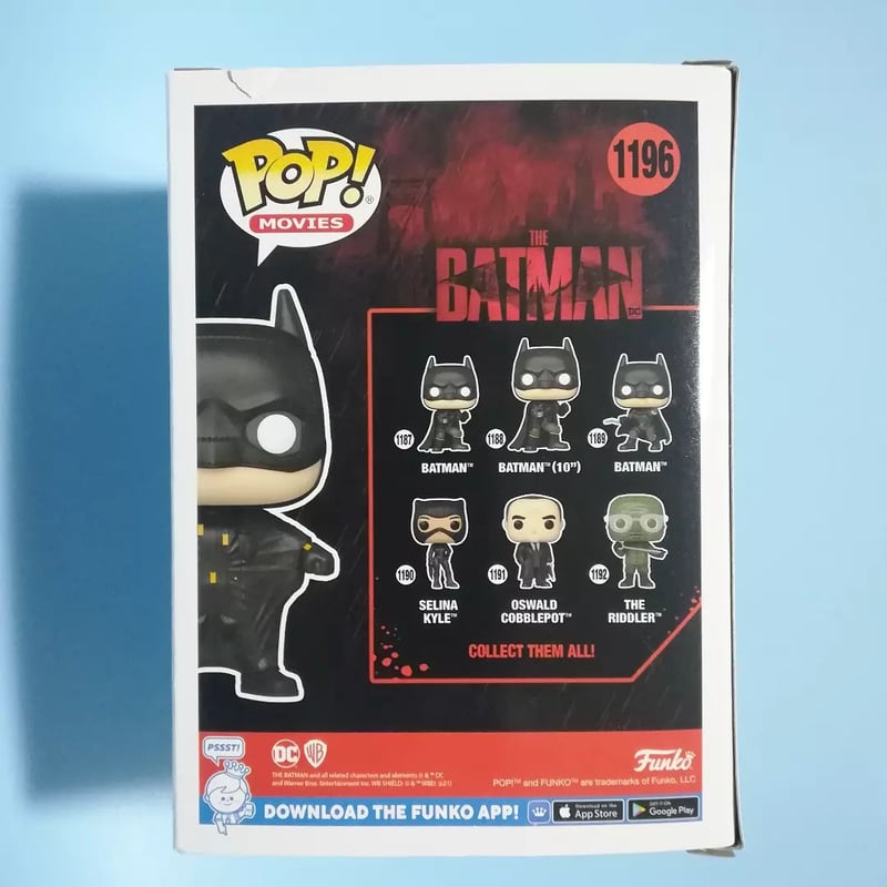 ファンコ ポップ 『THE BATMAN-ザ・バットマン-』バットマン Funko POP