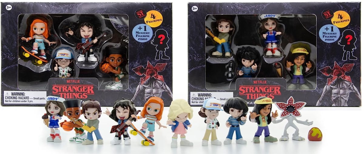 本日限定セール　ストレンジャーシングス　フィギュア　5体セット　イレブン　マイク 限定セール‼️ ストレンジャーシングス フィギュア 5体セット イレブン