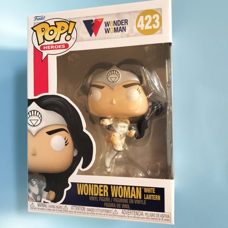 ファンコ  ポップ　ワンダーウーマン80周年 ホワイト・ランタン 　Funko POP!  Wonder Woman (White Lantern)