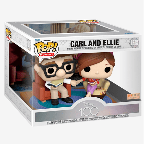 DXファンコポップ ディズニー100周年『カールじいさんの空飛ぶ家』カール＆エリー　FUNKO POP!　Disney100th Pixar Up Carl & Ellie