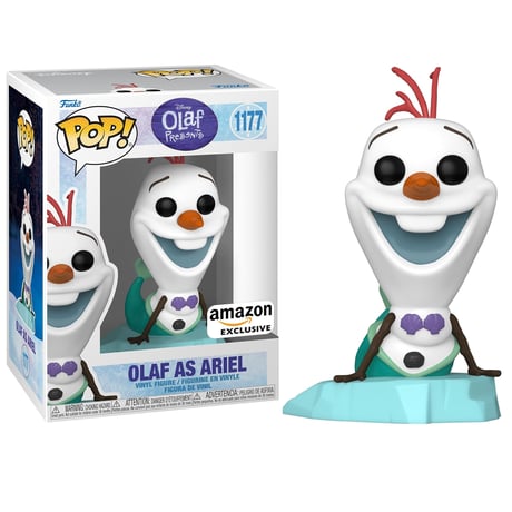 廃盤 限定品 Funko Pop! アナと雪の女王2 オラフ 10インチ603 アナ