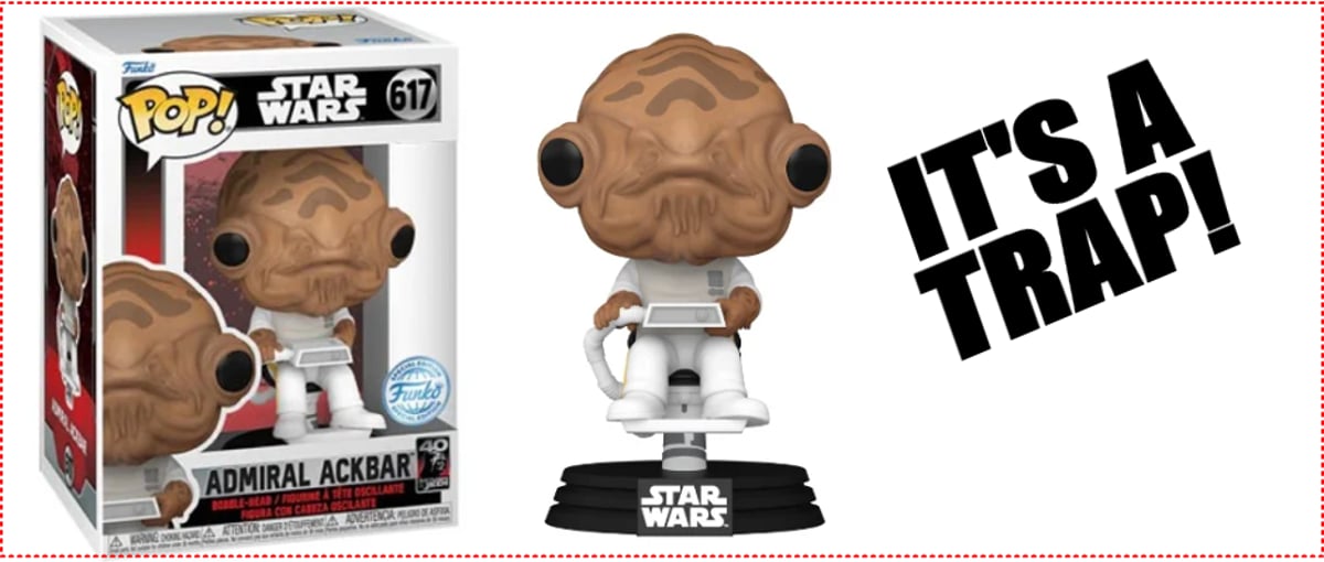 FUNKO POP！『スター・ウォーズ』 アクバー提督 Amazon.co.jp