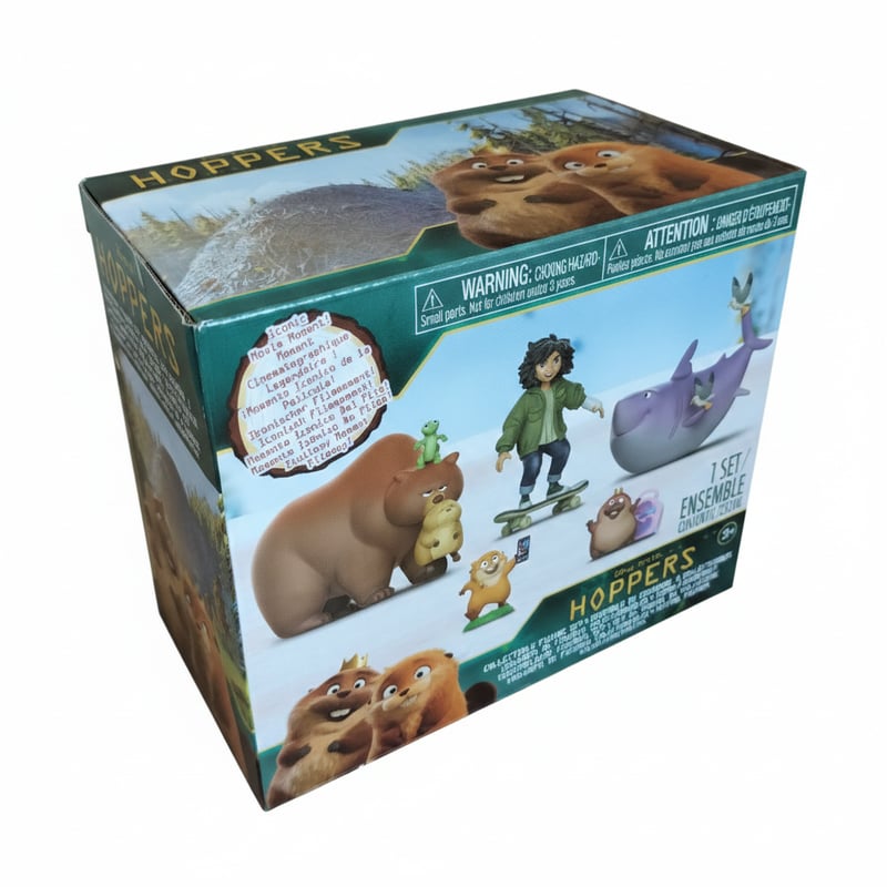 ピクサー『私がビーバーになる時』 フィギュアセット Pixar Hoppers