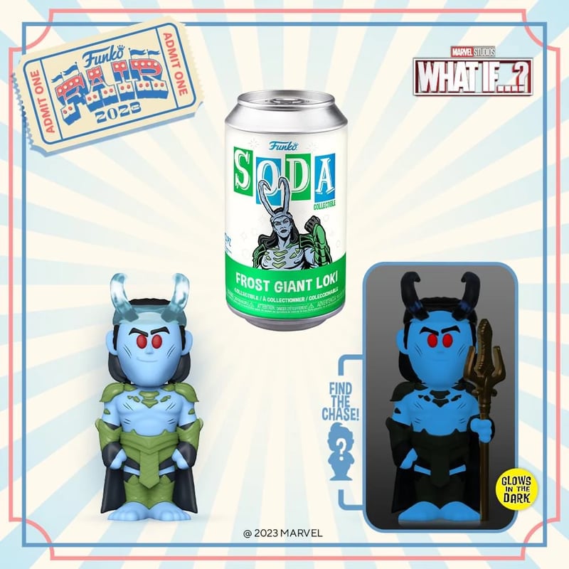 ファンコ ビニール・ソーダ フロスト・ジャイアント・ロキ Funko Vinyl