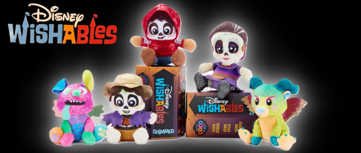 ディズニーストア☆ フラバーミステリーアクション おしゃべりウィーボ 再入荷！》 ブラインドボックス入り ぬいぐるみ Wishables Shimmer