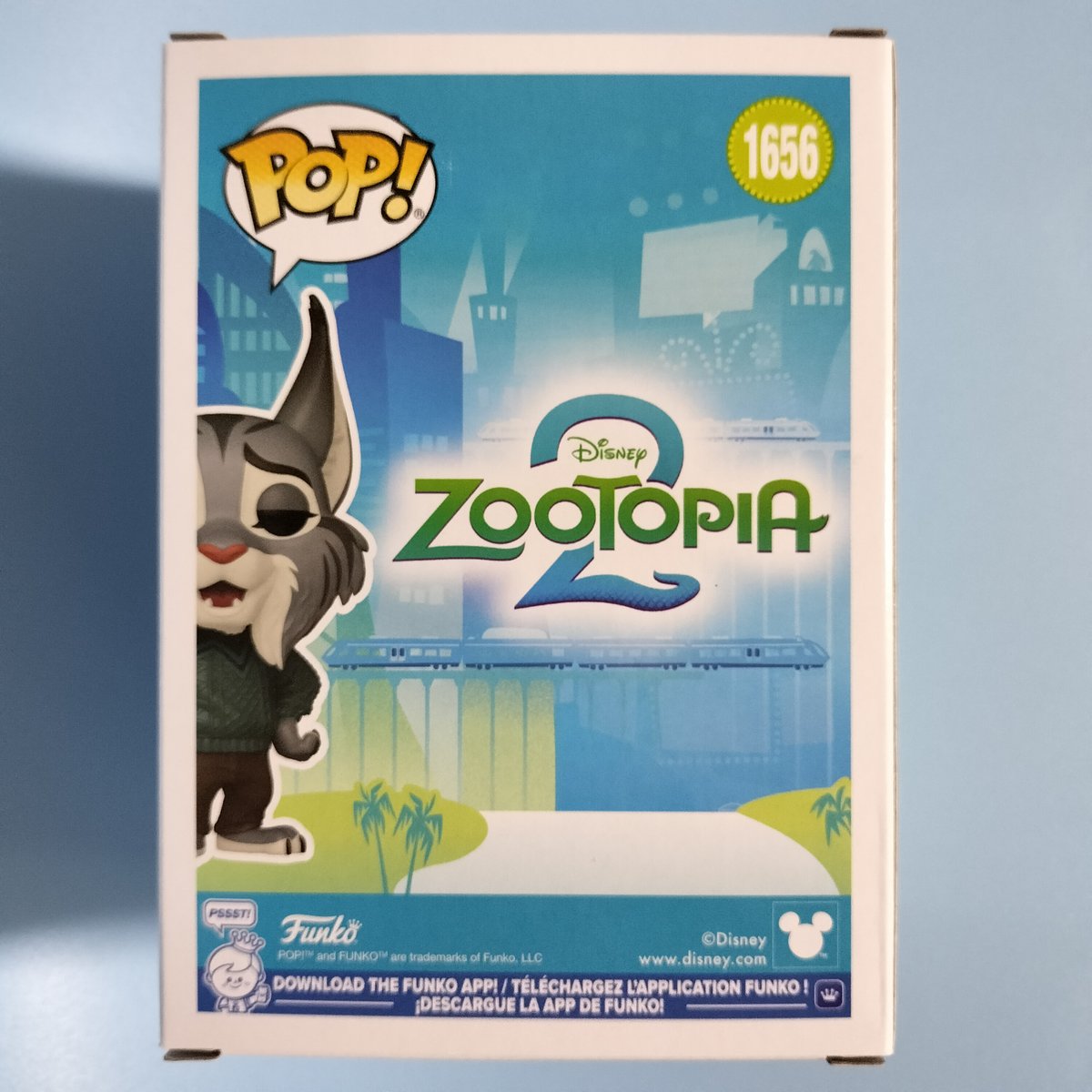 Zootopia2 パウバート　フィギュア Amazon.co.jp: Funko Pop!Disney: ズートピア2 - Pawbert Lynxley