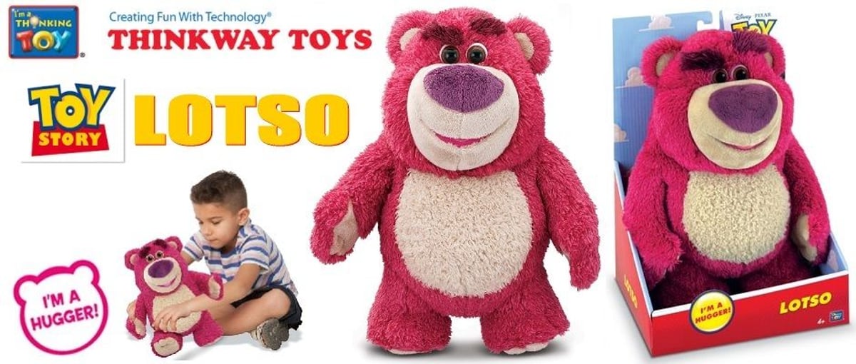 トイストーリー』Thinkway Toysのロッツォ・ハグベア ぬいぐるみ再入荷