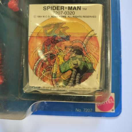 1984年デッドストック　マテル シークレットウォーズ スパイダーマン アクションフィギュア