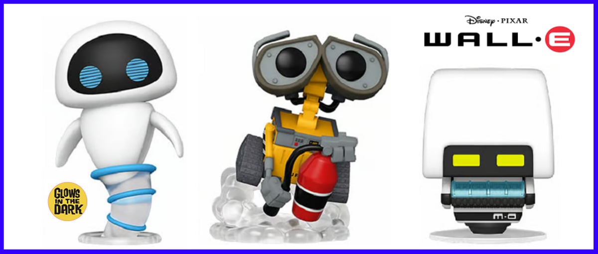 ピクサー『WALL-E』 EVE と M-O のファンコポップ再入荷です