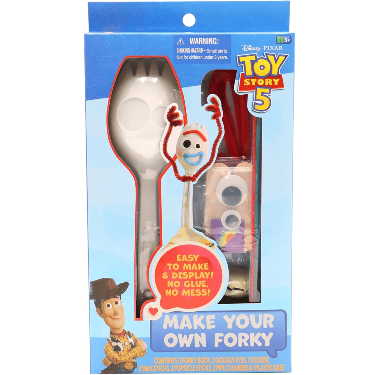 日本未発売 トイストーリー5 フォーキー クリエイティブセット 制作キット トイストーリー5 メイク・ユア・オウン・フォーキー （フォーキー作成