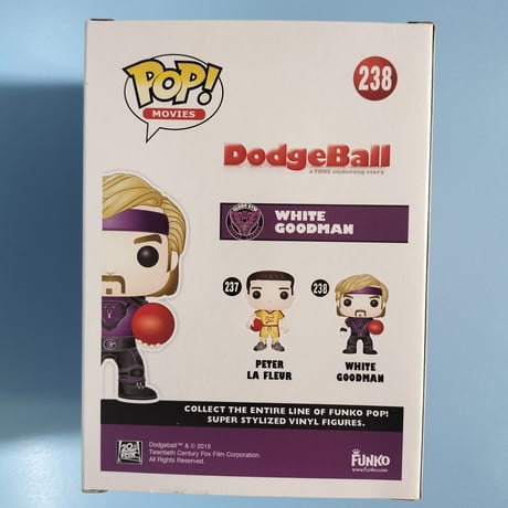 2015年デッドストック！　ファンコ  ポップ   映画『ドッジボール』　2体セット　Funko POP!　Dodgeball set of 2