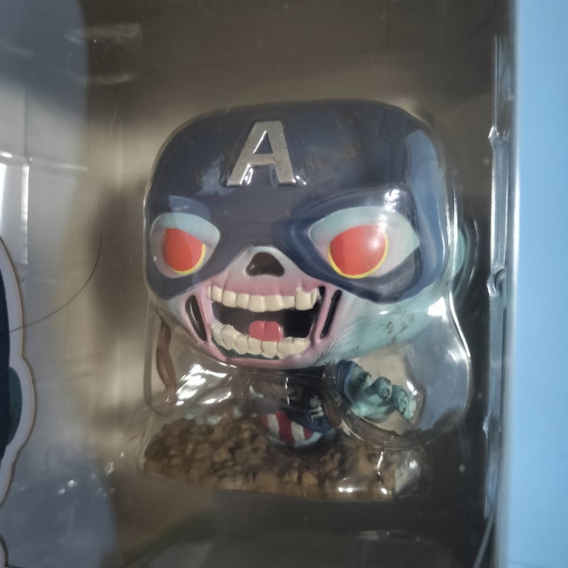 ファンコ ポップ マーベル・ゾンビーズ ・ゾンビ・キャプテンアメリカ