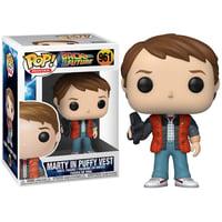 ファンコ ポップ 「バック・トゥ・ザ・フューチャー」マーティ in ダウンベスト FUNKO POP BTTF 　- Marty in Puffy Vest