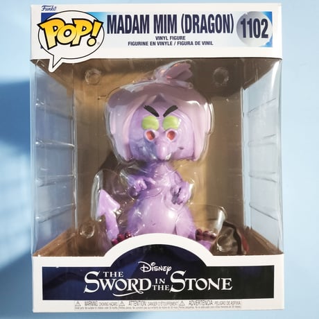 DXファンコポップ  ディズニー『王様の剣』 マダム・ミム（ドラゴン）　Funko POP Funko Pop! The Shadow In The Stone -Madam Mim (Dragon)