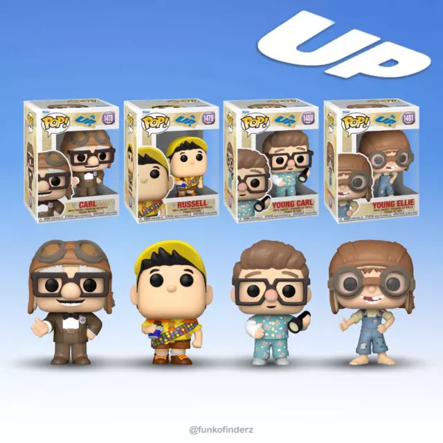 ファンコ ポップ 『カールじいさんの空飛ぶ家』15周年 4体セット FUNKO 