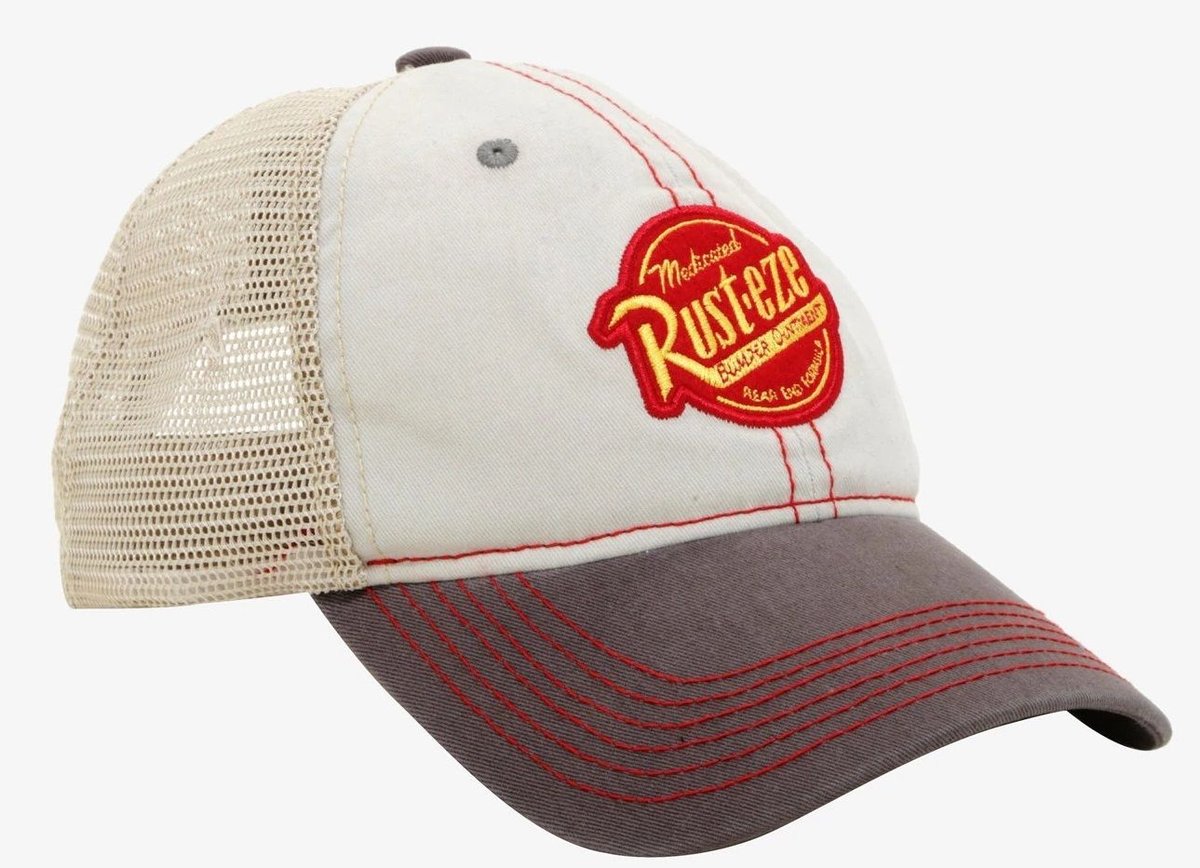 カーズ』 ショップ限定 「Rust-eze」メッシュ・キャップが入荷