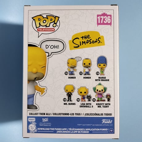 ファンコポップ  『ザ・シンプソンズ』　ホーマー　D'OH!　 Funko Pop The Simpsons 　HOMER