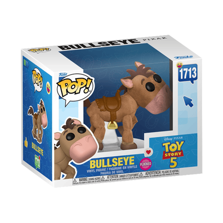 ファンコポップ:プレミアム 『トイストーリー 5』  ブルズアイ　《フロック版》 　 FUNKO POP! PREMIUM　Toy Story 5　BULLSEYE  《FLOCKED》