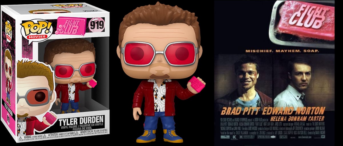 映画「ファイト・クラブ」ブラピが演じたタイラー・ダーデンが 映画「ファイト・クラブ」ブラピが演じたタイラー・ダーデンが