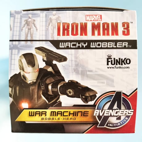 2013年 ファンコ ワッキーワブラー 『アイアンマン3』 ウォー・マシン　  FUNKO WACKY WOBBLER IRONMAN3 　WAR MACHINE
