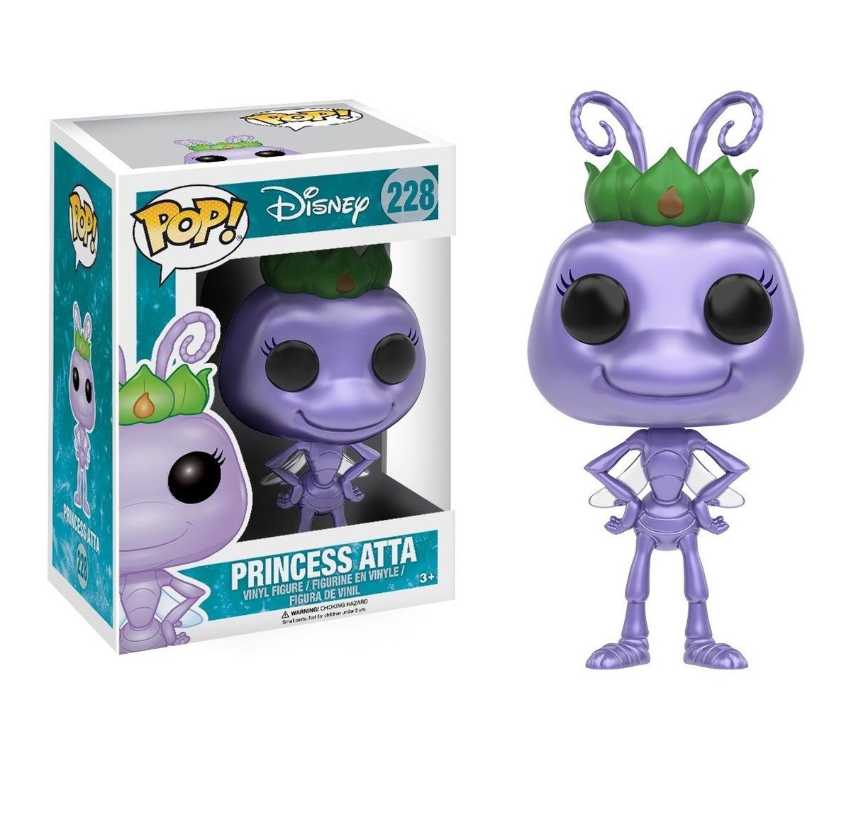 2016年デッドストック！ディズニー ピクサー バグズ・ライフ アッタ姫