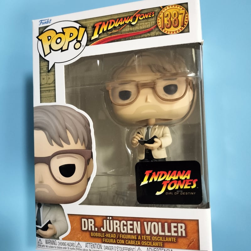 ユルゲン・フォラー インディ・ジョーンズと運命のダイヤル フィギュア フォラー ファンコ ポップ 『インディ・ジョーンズと運命のダイヤル