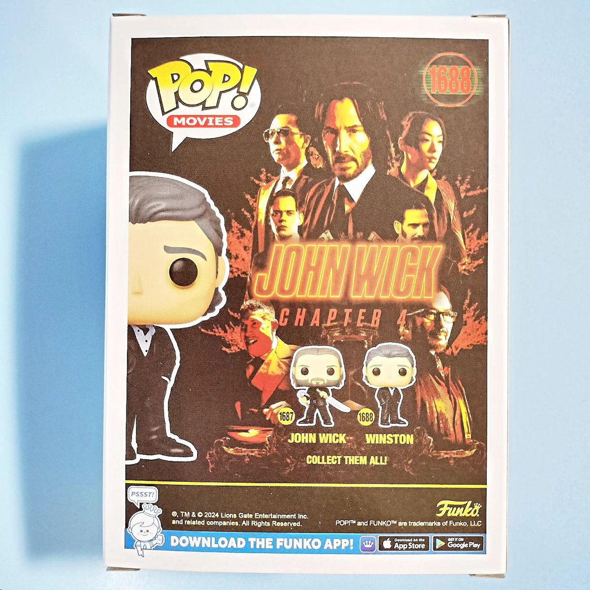 FUNKO POP 映画 ジョン・ウィック 3種セット FUNKO POP 映画 ジョン・ウィック 3種セット FUNKO POP 映画
