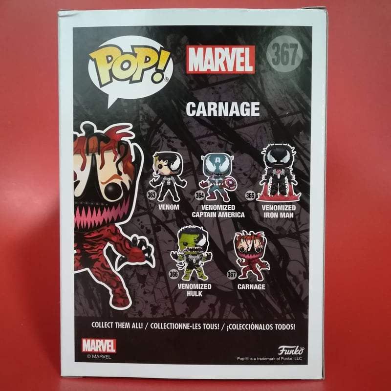 ファンコ ポップ ヴェノム カーネイジ Funko Pop! Marvel Venom Ca