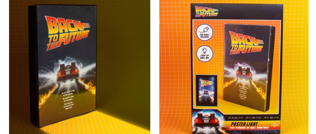 気分は映画館。『バック・トゥ・ザ・フューチャー』 ポスター型 LED