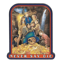 グーニーズ  40周年　ピンバッジ　Never Say Die