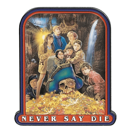 グーニーズ  40周年　ピンバッジ　Never Say Die
