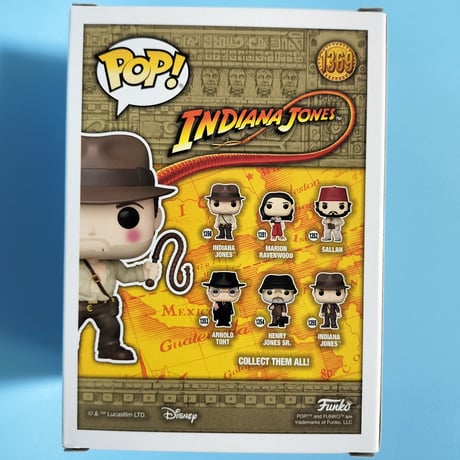 ファンコ ポップ　『インディ・ジョーンズ/ 魔宮の伝説』インディアナ・ジョーンズ　Funko Pop! Indiana Jones and the Temple of Doom