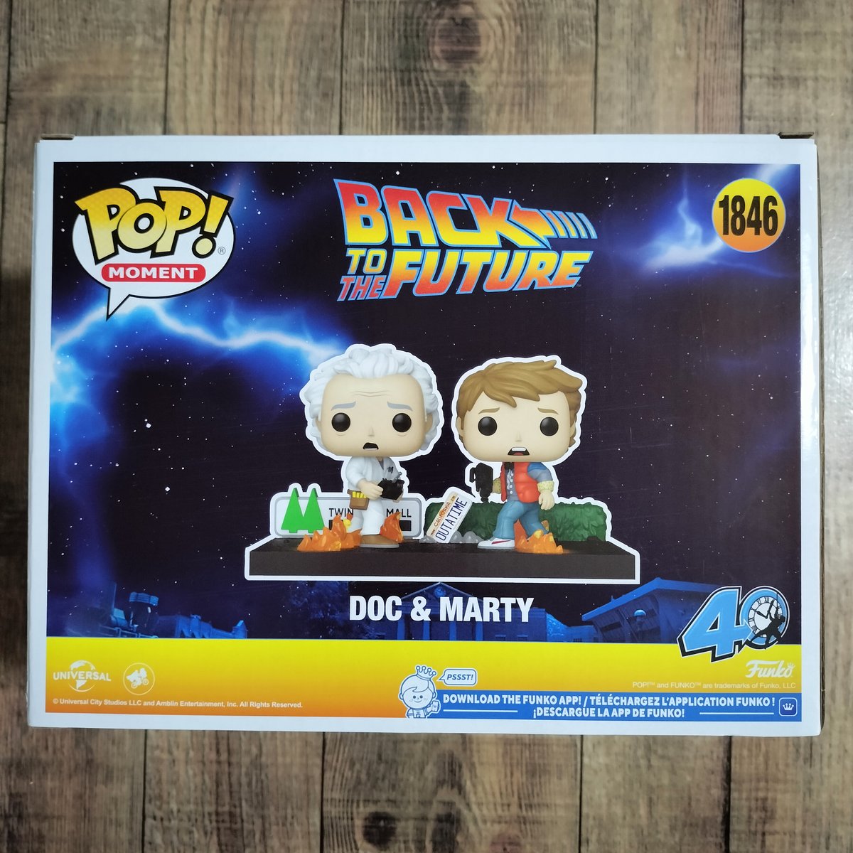 Funko POP! バックトゥザフューチャー　ドク＆マーティ・マクフライ ファンコ ポップ:モーメント 「バック・トゥ・ザ・フューチャー