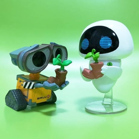 デッドストック！ファンコ ポップ 『WALL-E』アースディ限定 ウォーリー & イヴ　Funko Pop! Earth Day WALL-E  & EVE