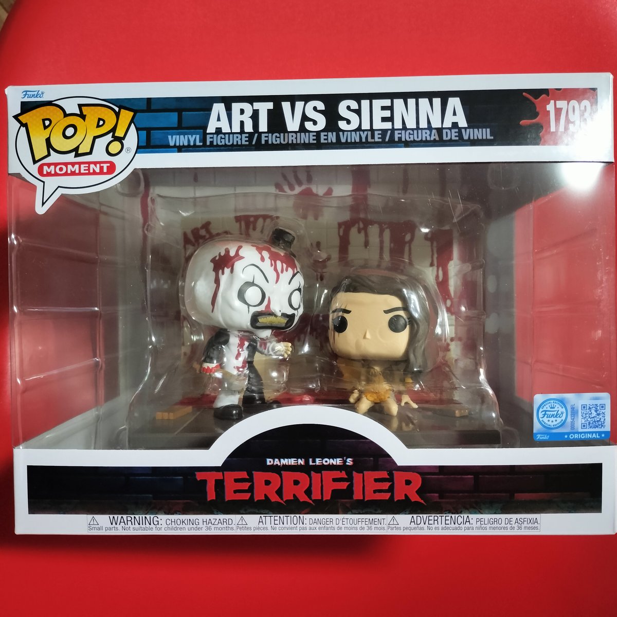 レアFUNKO POP! テリファー　アートザクラウンvs シエナ　限定版 レアFUNKO POP! テリファー アートザクラウンvs シエナ 限定版